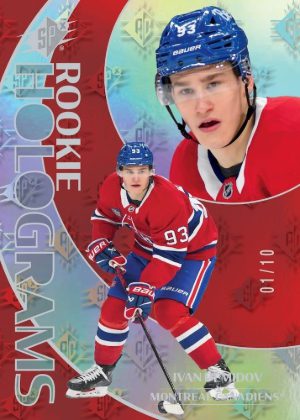 2025-26 Upper Deck SPx Hockey Base Hologram Rookies Ivan Demidov MOCK UP