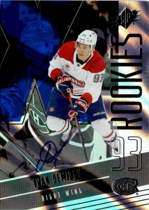 2025-26 Upper Deck SPx Hockey Base Rookie Auto Ivan Demidov