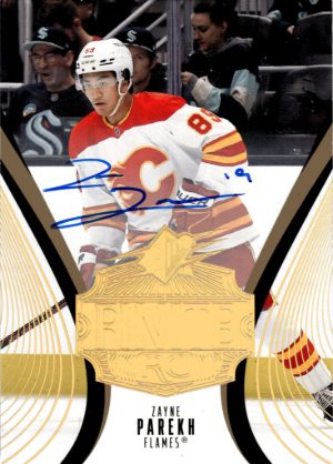 2025-26 Upper Deck SPx Hockey Finite Rookie Auto Zayne Parekh