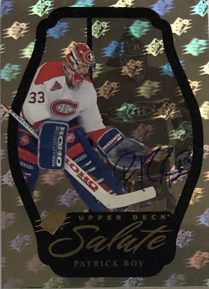 2025-26 Upper Deck SPx Hockey Salute Auto Patrick Roy