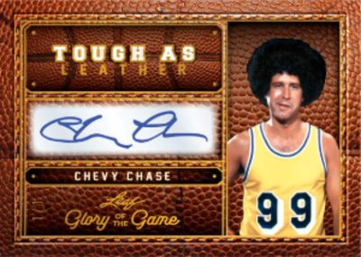 2025 Leaf Glory of the Game Basketball Tough as Leather Auto Chevy Chase MOCK UP