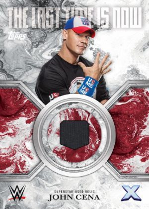 2025 Topps Exalted WWE John Cena The Last Time is Now Relics MOCK UP