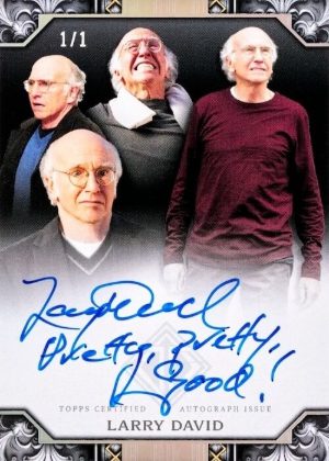 2025 Topps Transcendent Baseball Larry David Auto MOCK UP 2025 Topps Transcendent Baseball Larry David Auto MOCK UP