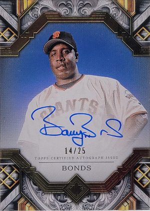 2025 Topps Transcendent Baseball Transcendent Collection Gold Framed Autographs Barry Bonds 2025 Topps Transcendent Baseball Transcendent Collection Gold Framed Autographs Barry Bonds