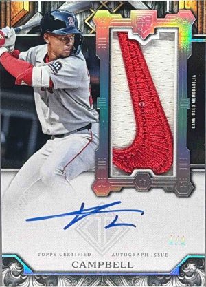 2025 Topps Transcendent Baseball Transcendent Collection Rookie Showcase Patch Autographs Kristian Campbell 2025 Topps Transcendent Baseball Transcendent Collection Rookie Showcase Patch Autographs Kristian Campbell