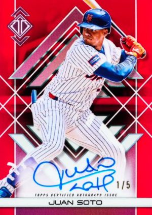 2025 Topps Transcendent Baseball Transcendent Icons Chrome Auto Juan Soto MOCK UP