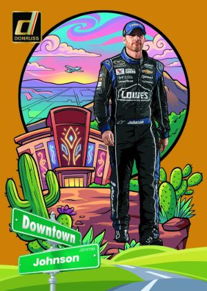 2026 Donruss NASCAR Downtown Jimmie Johnson MOCK UP