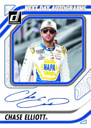 2026 Donruss NASCAR Next Day Autographs Chase Elliott MOCK UP