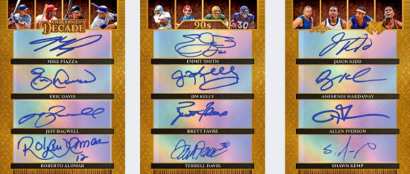 2026 Leaf Magnificence Multi-Sport A Magnificent Decade MOCK UP