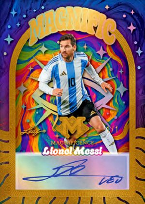 2026 Leaf Magnificence Multi-Sport Magnific Lionel Messi MOCK UP