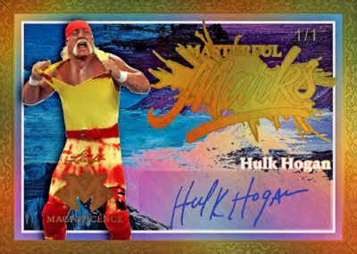 2026 Leaf Magnificence Multi-Sport Masterful Marks Hulk Hogan MOCK UP