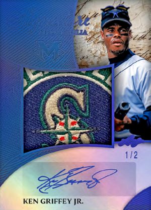 2026 Leaf Magnificence Multi-Sport Signature Memorabilia Ken Griffey Jr MOCK UP