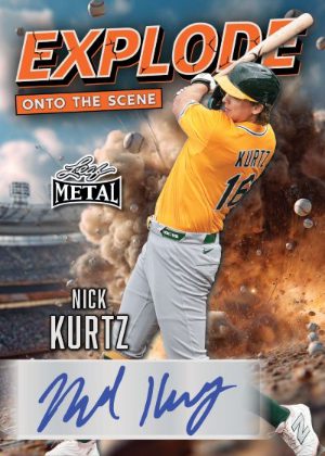 2026 Leaf Metal Baseball Explode Onto The Scene Auto Bo Jackson MOCK UP