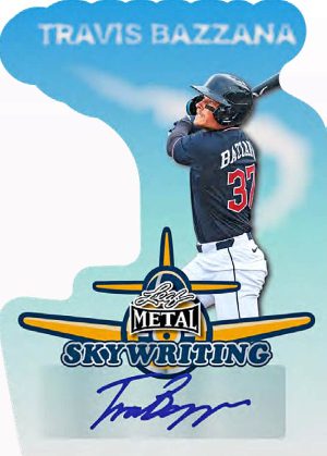 2026 Leaf Metal Baseball Skywriting Auto Travis Bazzana MOCK UP