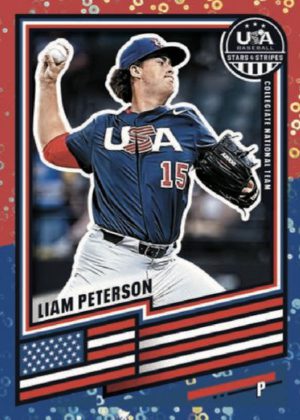 2026 Panini Stars & Stripes Prizm USA Base America Disco Liam Patterson MOCK UP 2026 Panini Stars & Stripes Prizm USA Base America Disco Liam Patterson MOCK UP