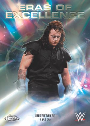 2026 Topps Chrome WWE Eras of Excellence Undertaker MOCK UP 2026 Topps Chrome WWE Eras of Excellence Undertaker MOCK UP