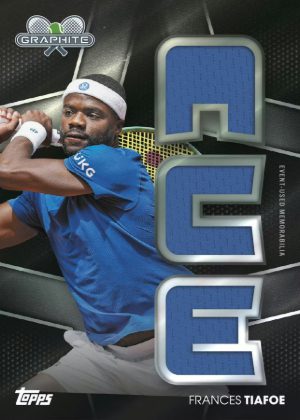 2026 Topps Graphite Tennis Ace Relics Frances Tiafoe MOCK UP 2026 Topps Graphite Tennis Ace Relics Frances Tiafoe MOCK UP