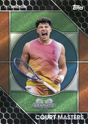 2026 Topps Graphite Tennis Court Masters Ben Shelton MOCK UP 2026 Topps Graphite Tennis Court Masters Ben Shelton MOCK UP