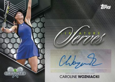 2026 Topps Graphite Tennis Signature Serves Caroline Wozniacki MOCK UP 2026 Topps Graphite Tennis Signature Serves Caroline Wozniacki MOCK UP