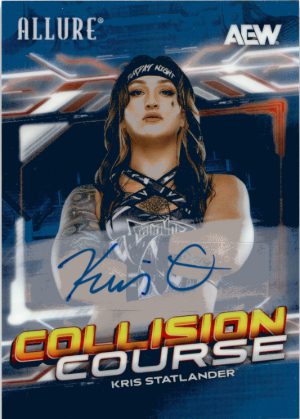 2026 Upper Deck Allure AEW AEW Collision Course Auto Kris Statlander