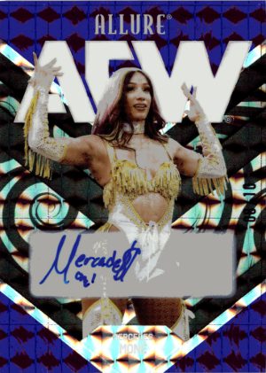 2026 Upper Deck Allure AEW Base Auto Mercedes Mone