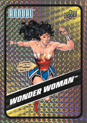 2024-25 Upper Deck DC Annual Backscatters Wonder Woman MOCK UP 2024-25 Upper Deck DC Annual Backscatters Wonder Woman MOCK UP