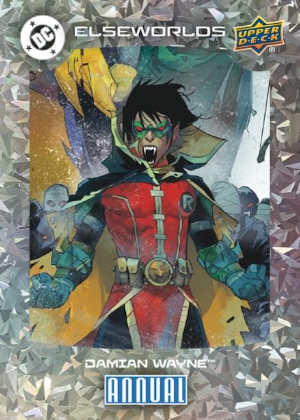 2024-25 Upper Deck DC Annual Elseworlds Damien Wayne MOCK UP 2024-25 Upper Deck DC Annual Elseworlds Damien Wayne MOCK UP
