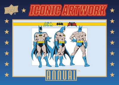 2024-25 Upper Deck DC Annual Iconic Artwork Batman MOCK UP