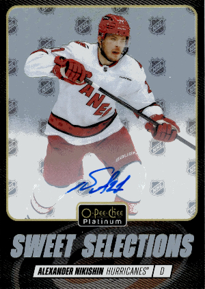 2025-26 O-Pee-Chee Platinum Hockey Sweet Selections Rainbow Auto Alexander Nikishin