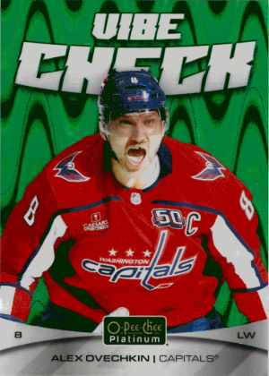 2025-26 O-Pee-Chee Platinum Hockey Vibe Check Alex Ovechkin