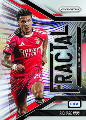 2025-26 Panini Prizm FIFA Soccer Fractal Richard Rios MOCK UP