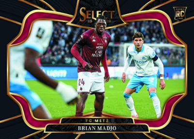 2025-26 Panini Select Ligue 1 Soccer Base Field Level Black Brian Madjo MOCK UP