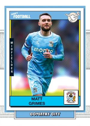 2025-26 Panini's Football EFL Soccer Base Matt Grimes MOCK UP 2025-26 Panini's Football EFL Soccer Base Matt Grimes MOCK UP