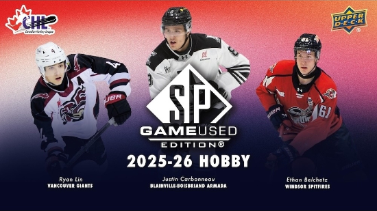 2025-26 SP Game Used CHL Hockey