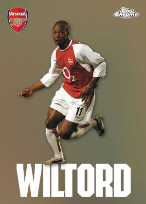 2025-26 Topps Chrome Arsenal Golden Title Sylvain Wiltord MOCK UP 2025-26 Topps Chrome Arsenal Golden Title Sylvain Wiltord MOCK UP