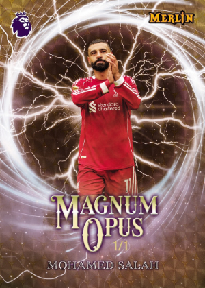 2025-26 Topps Merlin Premier League Soccer Magnum Opus SuperFactor Mo Salah MOCK UP 2025-26 Topps Merlin Premier League Soccer Magnum Opus SuperFactor Mo Salah MOCK UP