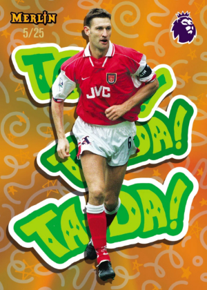 2025-26 Topps Merlin Premier League Soccer Ta-Da Orange Tyler Adams MOCK UP 2025-26 Topps Merlin Premier League Soccer Ta-Da Orange Tyler Adams MOCK UP
