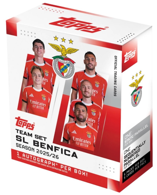 2025-26 Topps SL Benfica Team Set Soccer