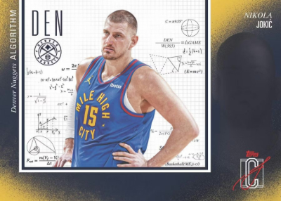 2025-26 Topps Signature Class Basketball Algorithm Nikola Jokic MOCK UP