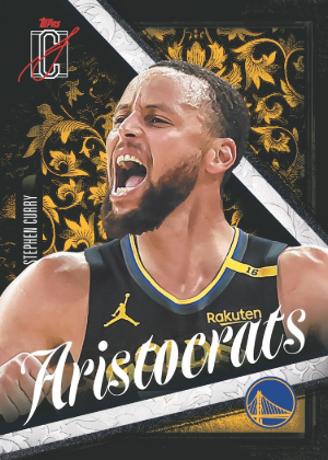 2025-26 Topps Signature Class Basketball Aristocrats Stephen Curry MOCK UP