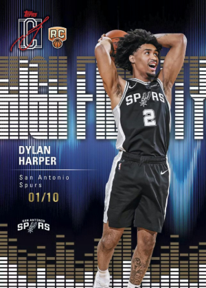 2025-26 Topps Signature Class Basketball High Fidelity Dylan Harper MOCK UP