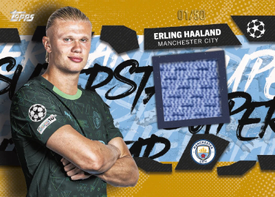 2025-26 Topps UEFA Japan Edition Soccer Topps Superstar Relics Erling Haaland MOCK UP 2025-26 Topps UEFA Japan Edition Soccer Topps Superstar Relics Erling Haaland MOCK UP