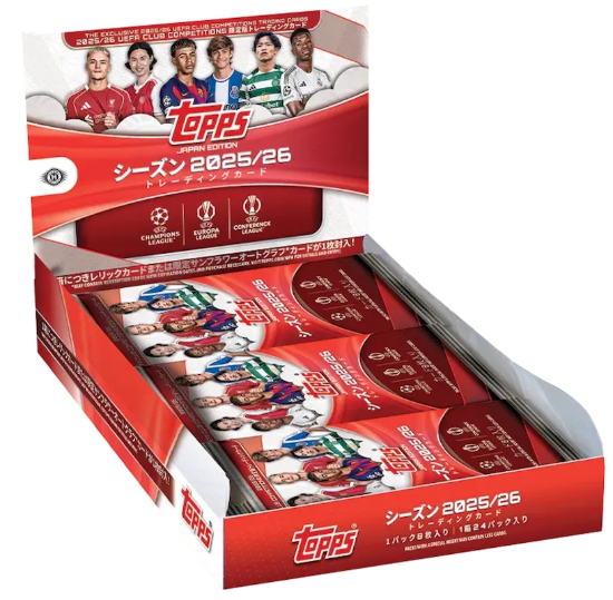 2025-26 Topps UEFA Japan Edition Soccer