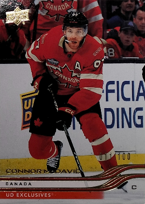 2025-26 Upper Deck Extended Series Base Exclusives 4 Nations Connor McDavid 2025-26 Upper Deck Extended Series Base Exclusives 4 Nations Connor McDavid