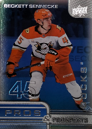 2025-26 Upper Deck Extended Series Pros and Prospects Beckett Sennecke 2025-26 Upper Deck Extended Series Pros and Prospects Beckett Sennecke