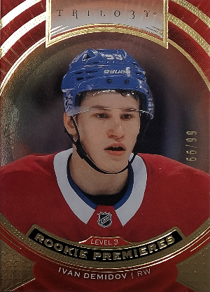 2025-26 Upper Deck Extended Series Trilogy Rookie Premieres Ivan Demidov 2025-26 Upper Deck Extended Series Trilogy Rookie Premieres Ivan Demidov