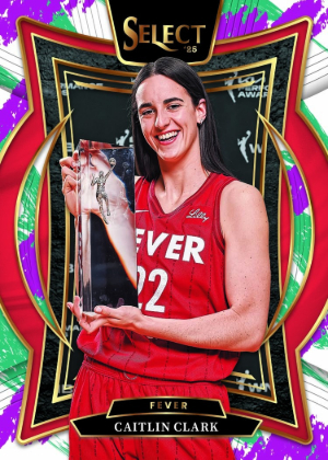 2025 Panini Select WNBA Base Concourse Jazz Prizms Caitlin Clark MOCK UP 2025 Panini Select WNBA Base Concourse Jazz Prizms Caitlin Clark MOCK UP