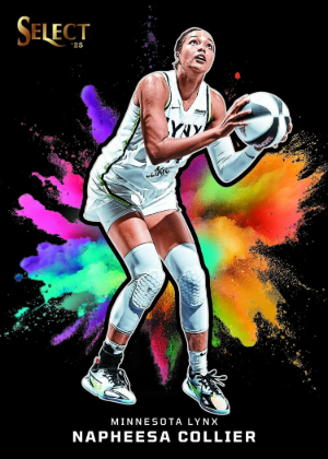 2025 Panini Select WNBA Black Color Blast Napheesa Collier MOCK UP 2025 Panini Select WNBA Black Color Blast Napheesa Collier MOCK UP