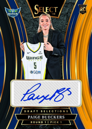 2025 Panini Select WNBA Draft Selections Signatures Paige Bueckers MOCK UP 2025 Panini Select WNBA Draft Selections Signatures Paige Bueckers MOCK UP