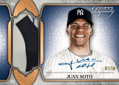 2025 Topps Dynasty Baseball Dynasty Auto Patch Juan Soto MOCK UP 2025 Topps Dynasty Baseball Dynasty Auto Patch Juan Soto MOCK UP